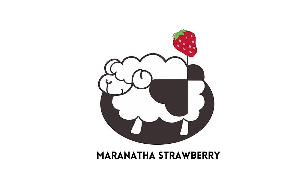 マラナタイチゴのロゴ